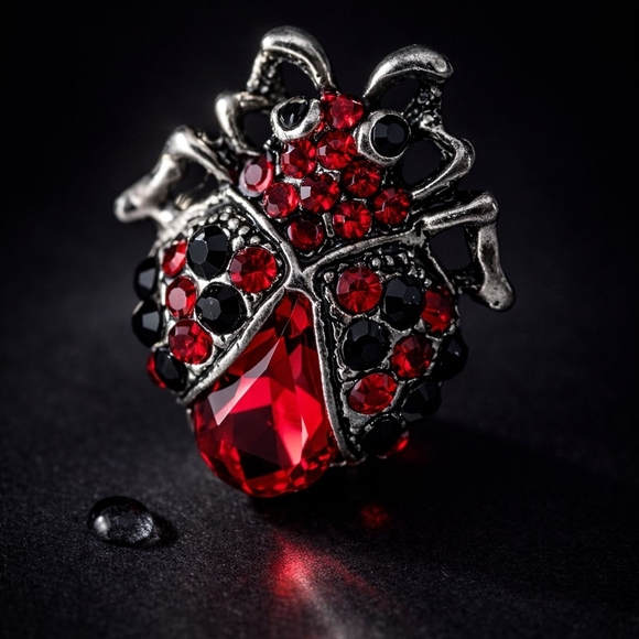 Ladybug Pin/Booch - Picture 2 of 3